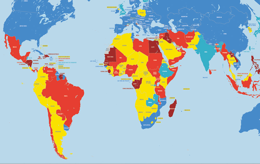 Word Abortion Map